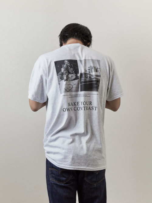 S/S PHOTO TEE with Pocket (Ash)